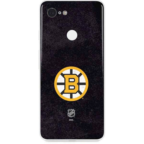 NHL Boston Bruins Distressed Google Pixel 3 Skin